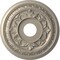 Ekena Millwork Baltimore PVC Medallion (Canopies up to 6 1/2"), 16"OD x 3 1/2"ID x 1"P, Metallic Silver Metallic CMP16BACSV - alternate 1